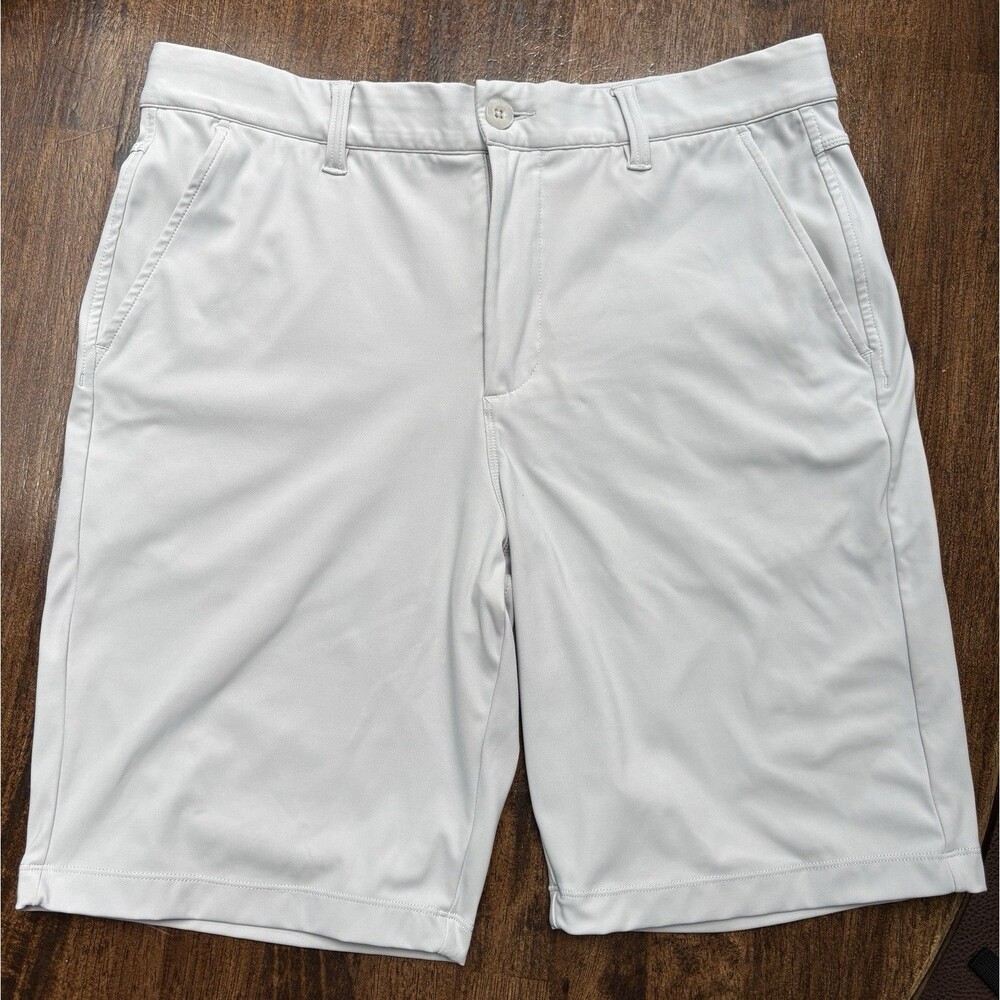 Graham Luxe Performance Golf Shorts – Size 32 Flat Front Stretch Pockets